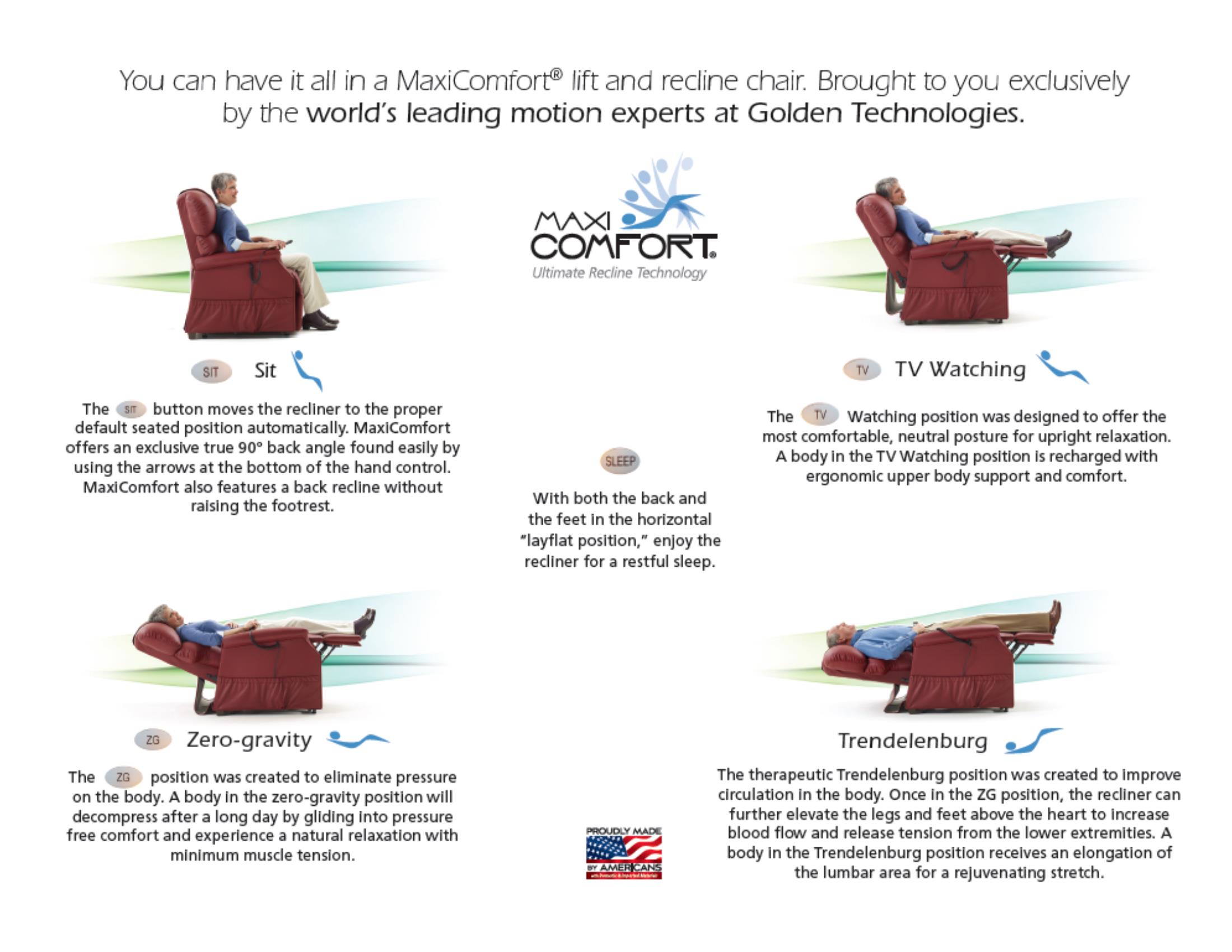 Peoria golden lift chair recliner